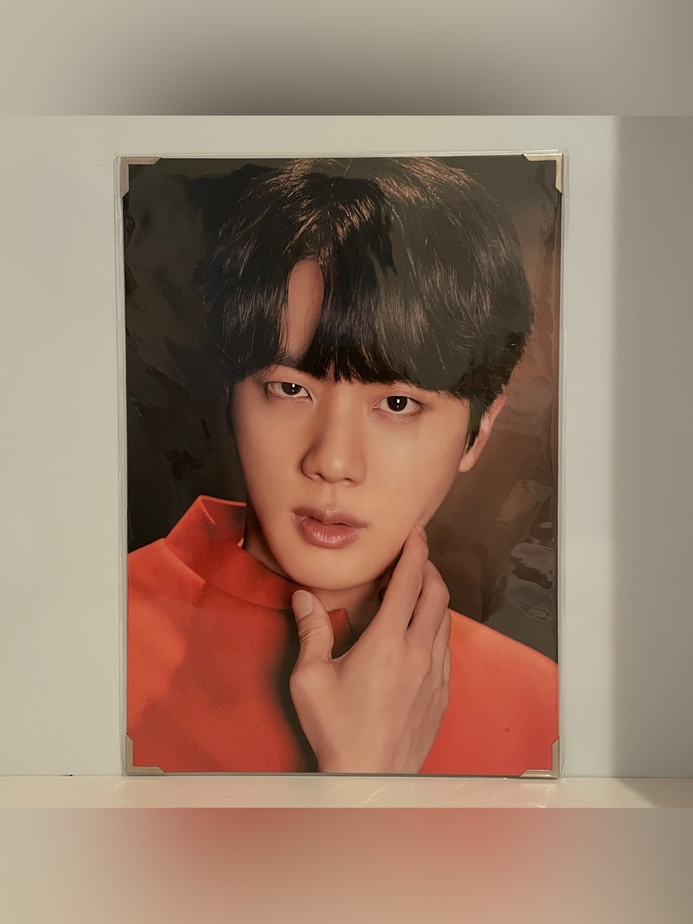 Official BTS JIN Map of the Soul ON:E - Premium Photo